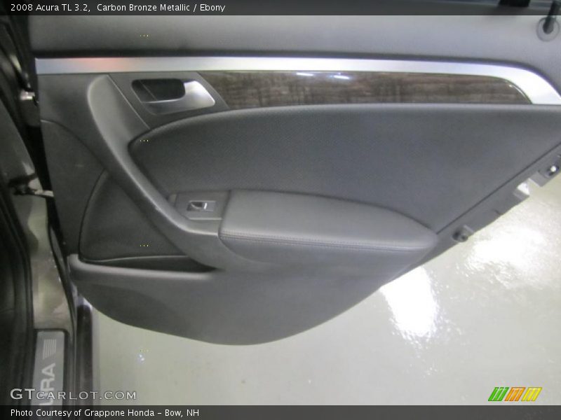 Carbon Bronze Metallic / Ebony 2008 Acura TL 3.2