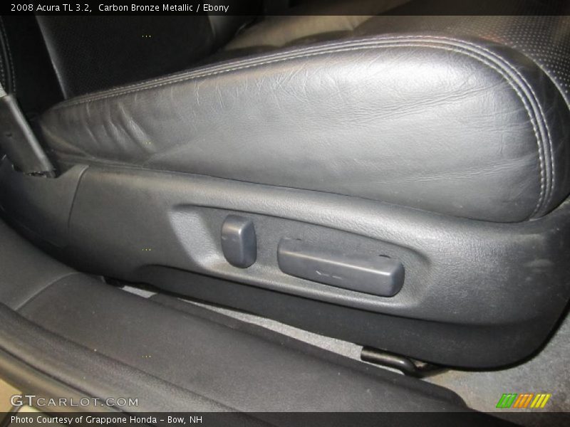Carbon Bronze Metallic / Ebony 2008 Acura TL 3.2