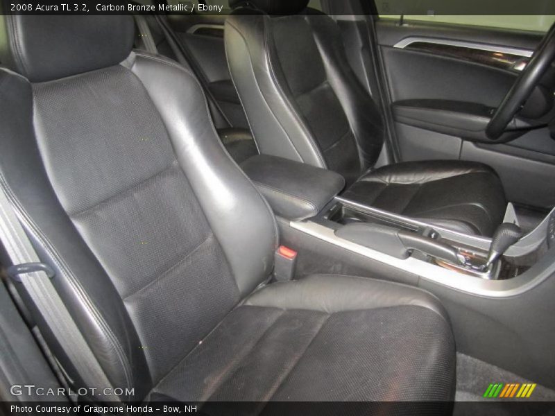 Carbon Bronze Metallic / Ebony 2008 Acura TL 3.2