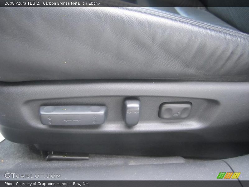 Carbon Bronze Metallic / Ebony 2008 Acura TL 3.2