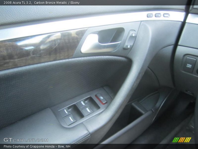 Carbon Bronze Metallic / Ebony 2008 Acura TL 3.2