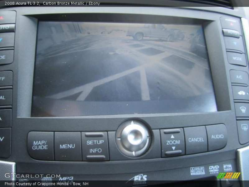 Carbon Bronze Metallic / Ebony 2008 Acura TL 3.2
