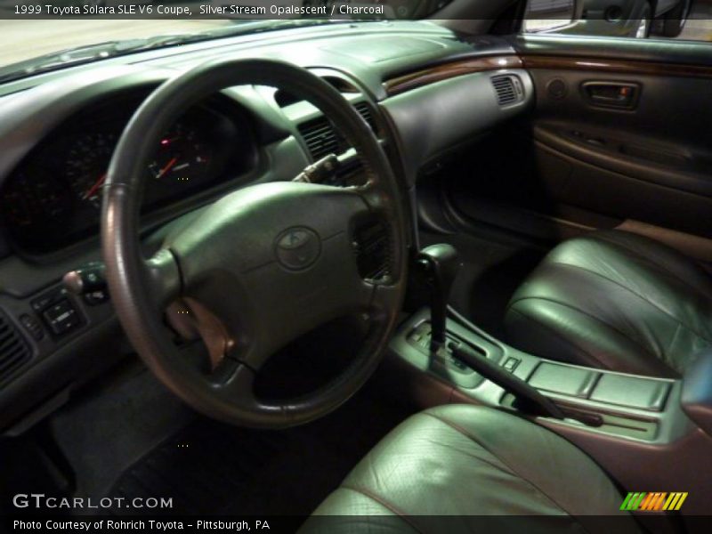 Silver Stream Opalescent / Charcoal 1999 Toyota Solara SLE V6 Coupe