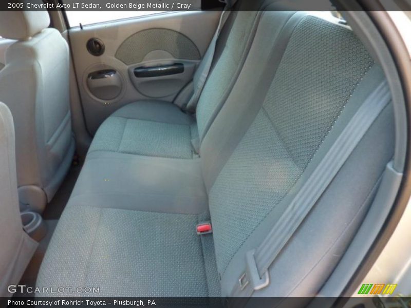 Golden Beige Metallic / Gray 2005 Chevrolet Aveo LT Sedan