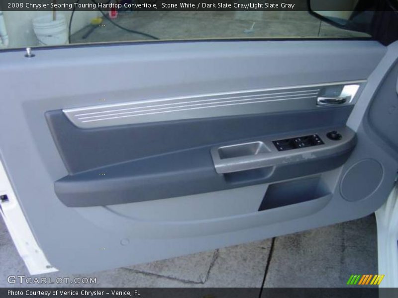 Stone White / Dark Slate Gray/Light Slate Gray 2008 Chrysler Sebring Touring Hardtop Convertible
