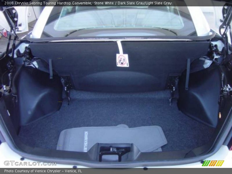 Stone White / Dark Slate Gray/Light Slate Gray 2008 Chrysler Sebring Touring Hardtop Convertible
