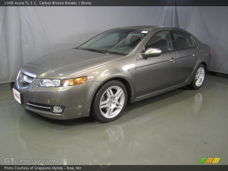 Carbon Bronze Metallic / Ebony 2008 Acura TL 3.2