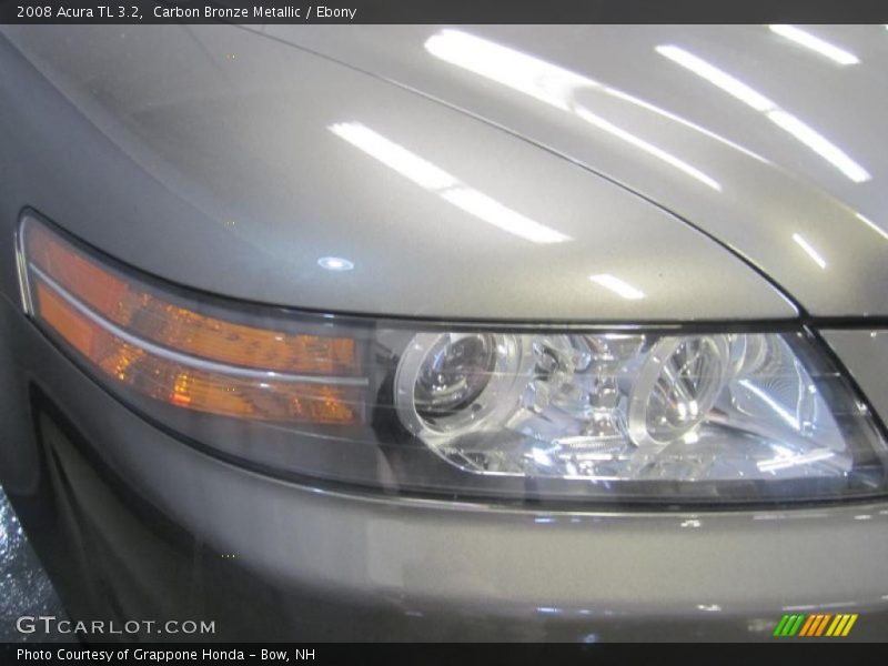 Carbon Bronze Metallic / Ebony 2008 Acura TL 3.2