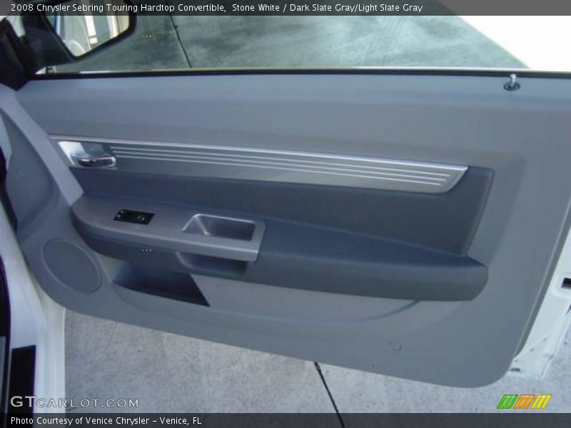 Stone White / Dark Slate Gray/Light Slate Gray 2008 Chrysler Sebring Touring Hardtop Convertible