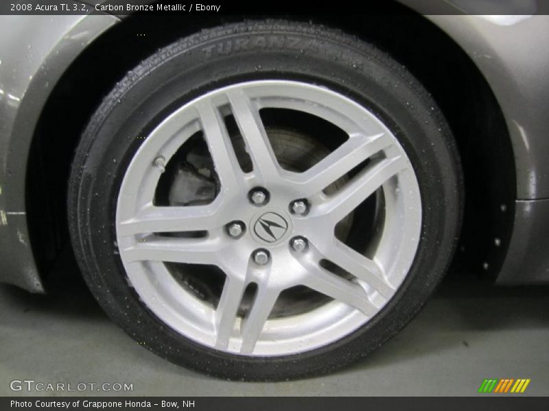 Carbon Bronze Metallic / Ebony 2008 Acura TL 3.2