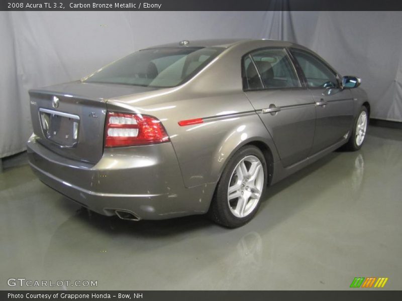 Carbon Bronze Metallic / Ebony 2008 Acura TL 3.2