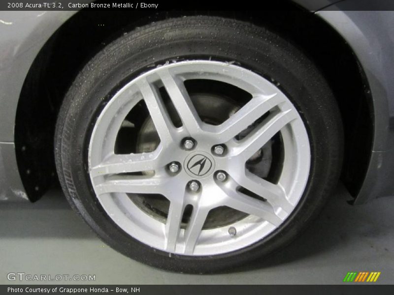 Carbon Bronze Metallic / Ebony 2008 Acura TL 3.2