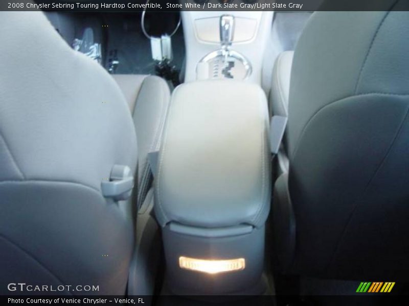 Stone White / Dark Slate Gray/Light Slate Gray 2008 Chrysler Sebring Touring Hardtop Convertible