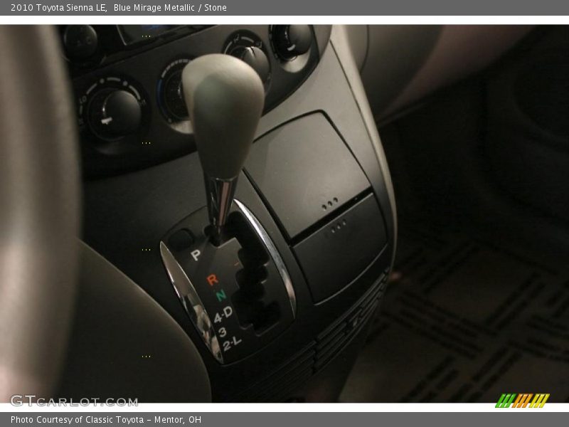 Blue Mirage Metallic / Stone 2010 Toyota Sienna LE
