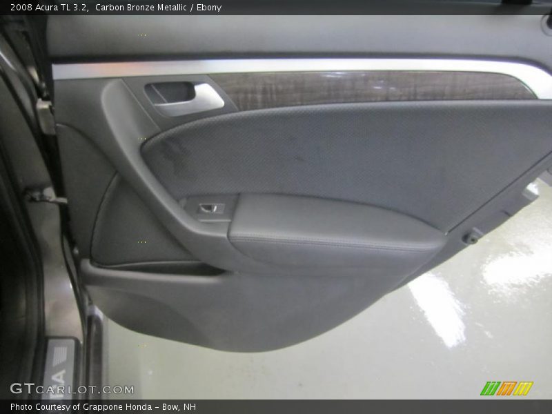 Carbon Bronze Metallic / Ebony 2008 Acura TL 3.2