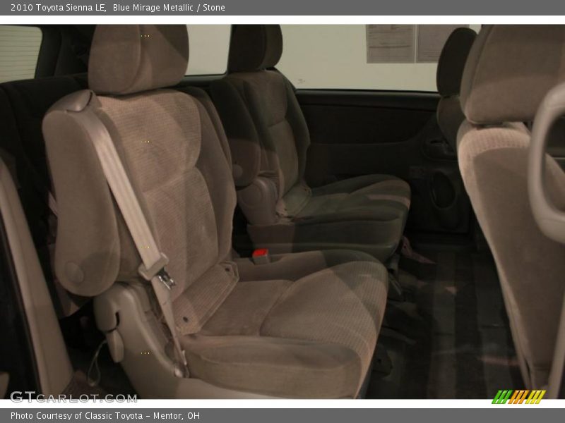 Blue Mirage Metallic / Stone 2010 Toyota Sienna LE