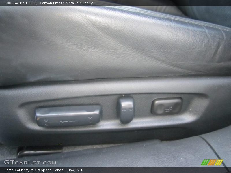 Carbon Bronze Metallic / Ebony 2008 Acura TL 3.2