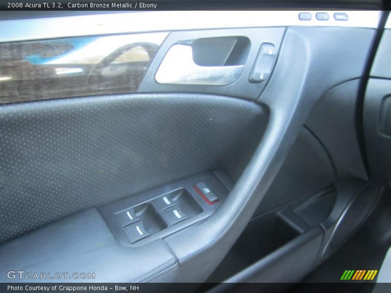Carbon Bronze Metallic / Ebony 2008 Acura TL 3.2