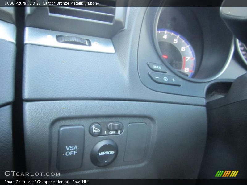 Carbon Bronze Metallic / Ebony 2008 Acura TL 3.2