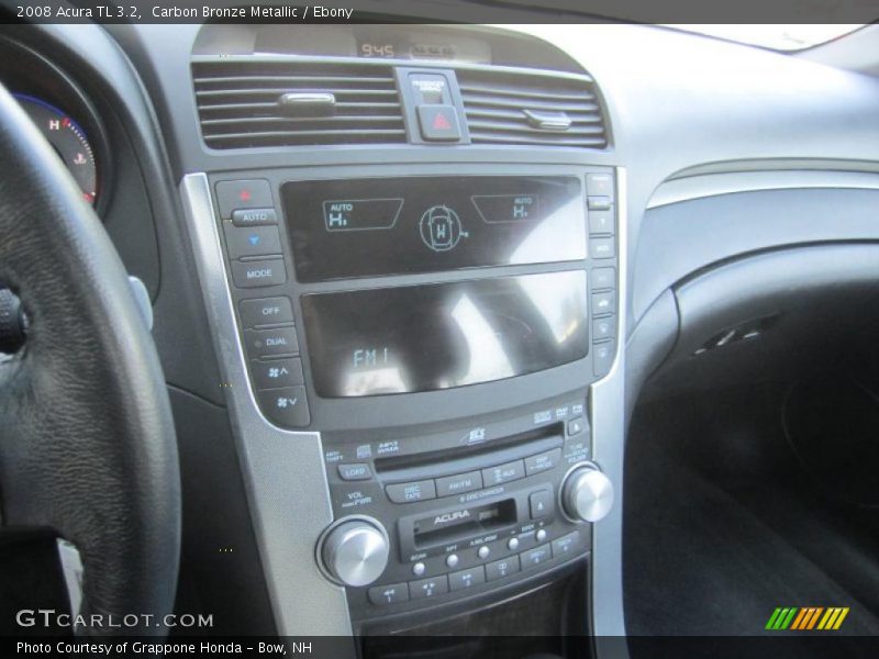 Carbon Bronze Metallic / Ebony 2008 Acura TL 3.2