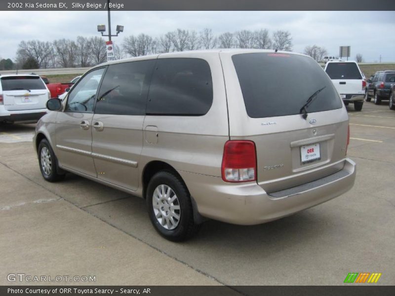 Silky Beige / Beige 2002 Kia Sedona EX