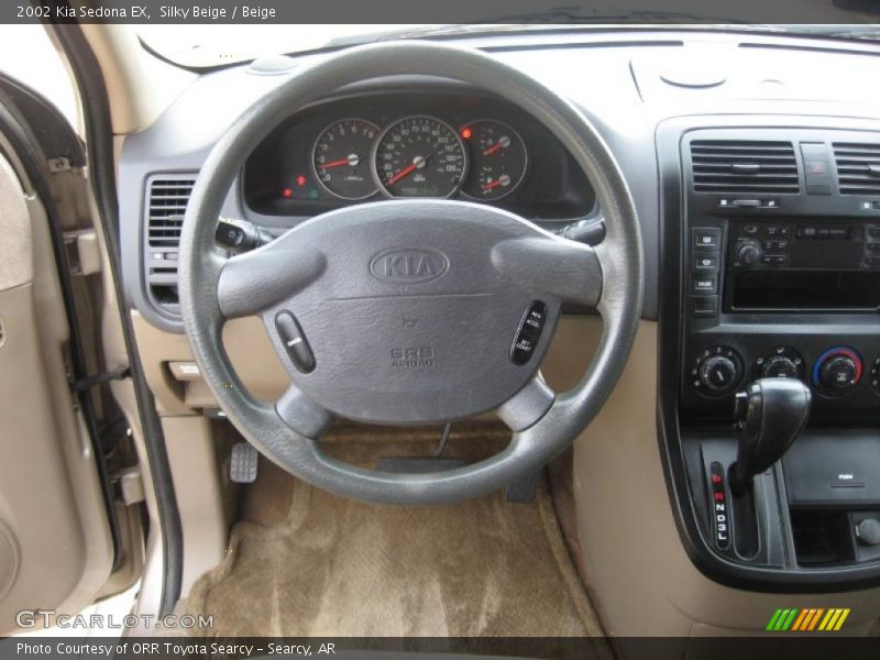Silky Beige / Beige 2002 Kia Sedona EX
