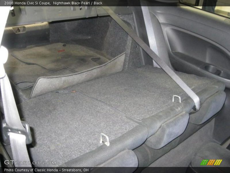  2008 Civic Si Coupe Black Interior