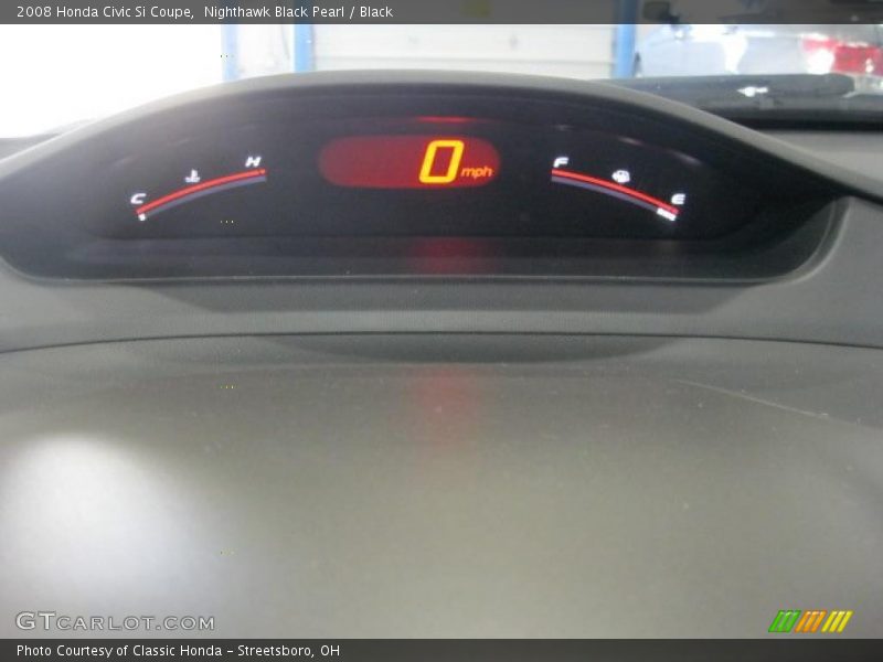  2008 Civic Si Coupe Si Coupe Gauges