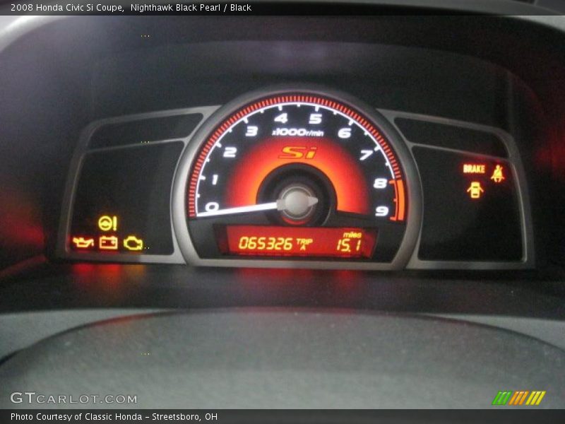  2008 Civic Si Coupe Si Coupe Gauges