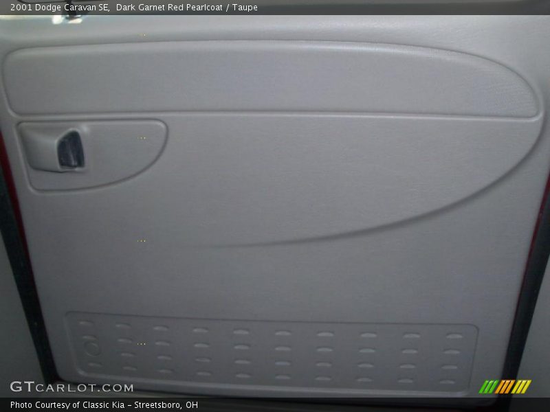 Dark Garnet Red Pearlcoat / Taupe 2001 Dodge Caravan SE