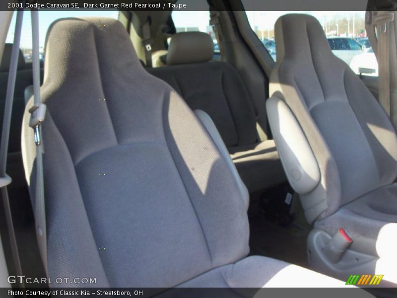 Dark Garnet Red Pearlcoat / Taupe 2001 Dodge Caravan SE