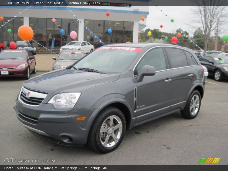 Techno Gray / Black 2008 Saturn VUE Green Line Hybrid