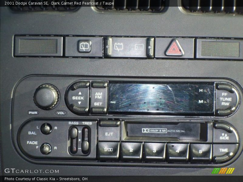 Controls of 2001 Caravan SE