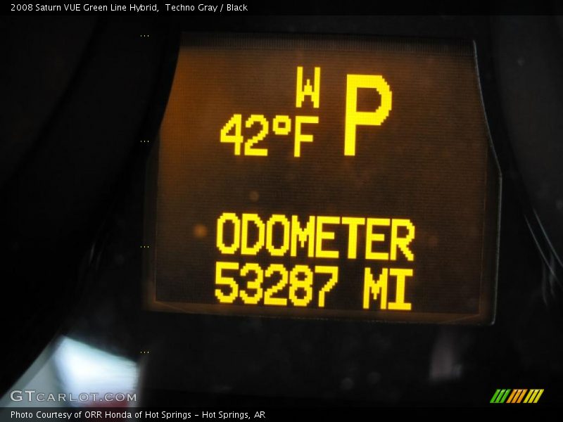 Techno Gray / Black 2008 Saturn VUE Green Line Hybrid