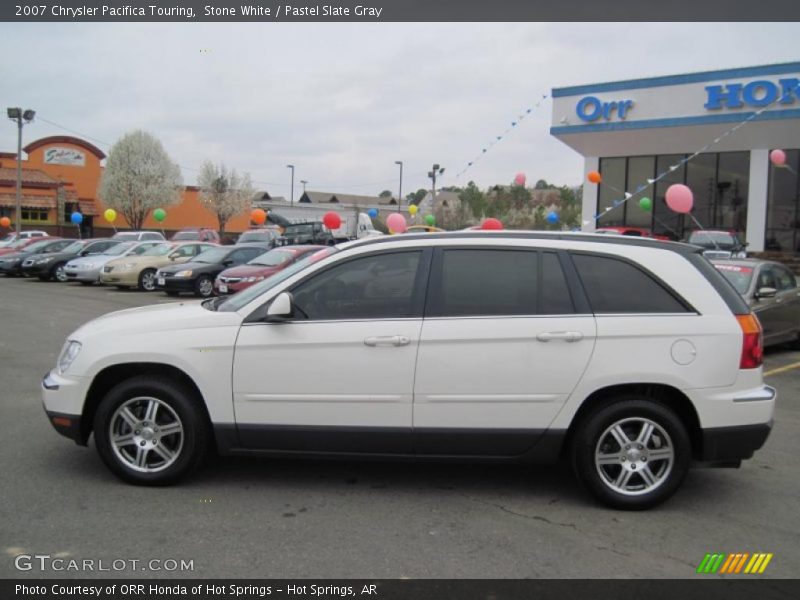 Stone White / Pastel Slate Gray 2007 Chrysler Pacifica Touring