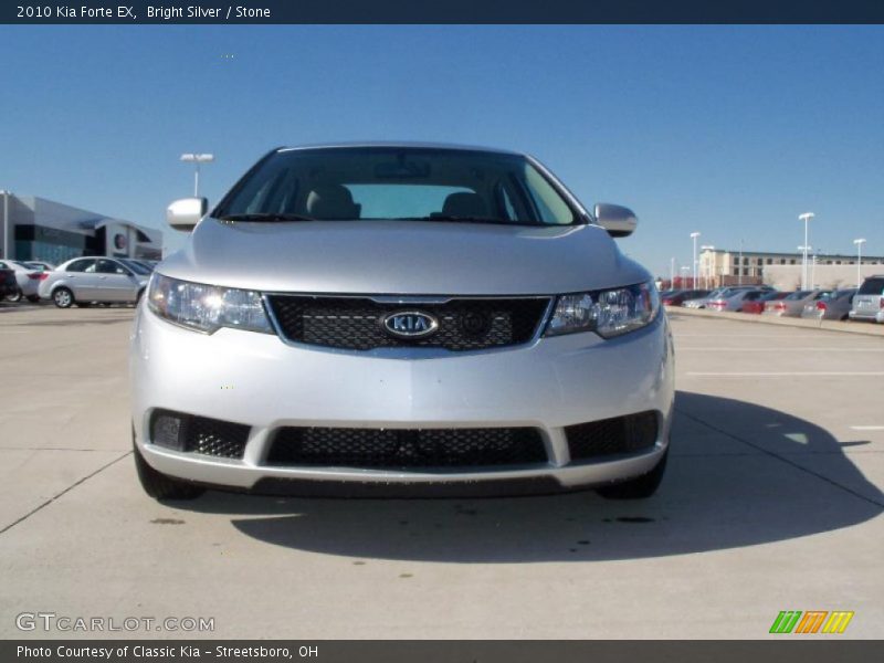 Bright Silver / Stone 2010 Kia Forte EX