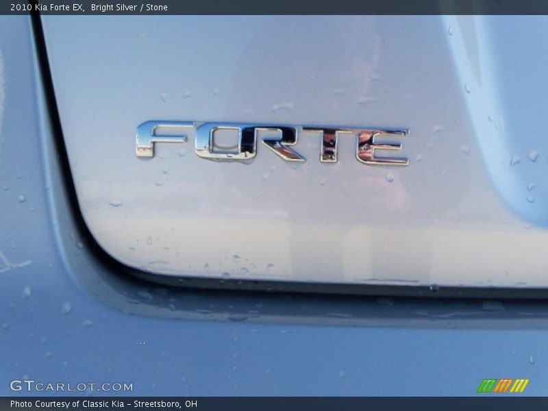Bright Silver / Stone 2010 Kia Forte EX