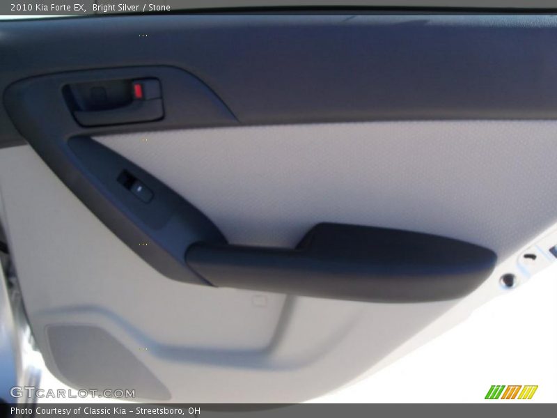 Bright Silver / Stone 2010 Kia Forte EX