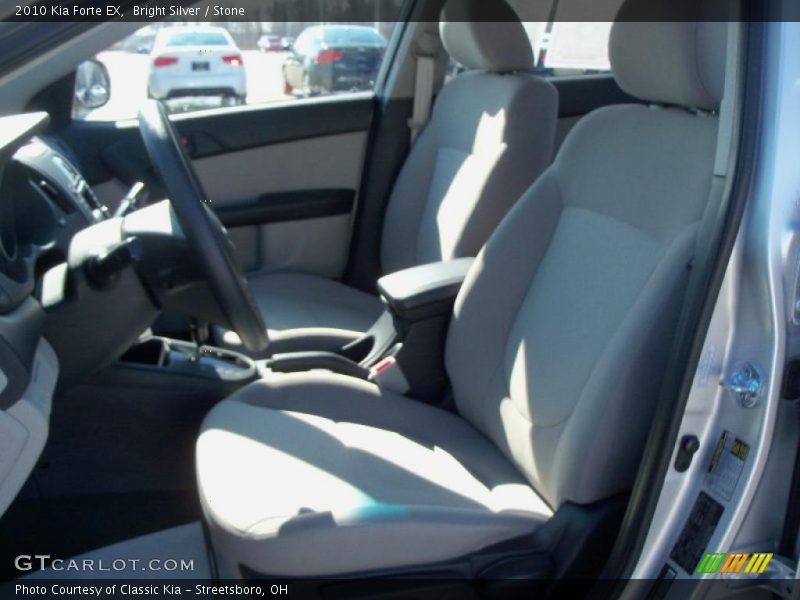 Bright Silver / Stone 2010 Kia Forte EX