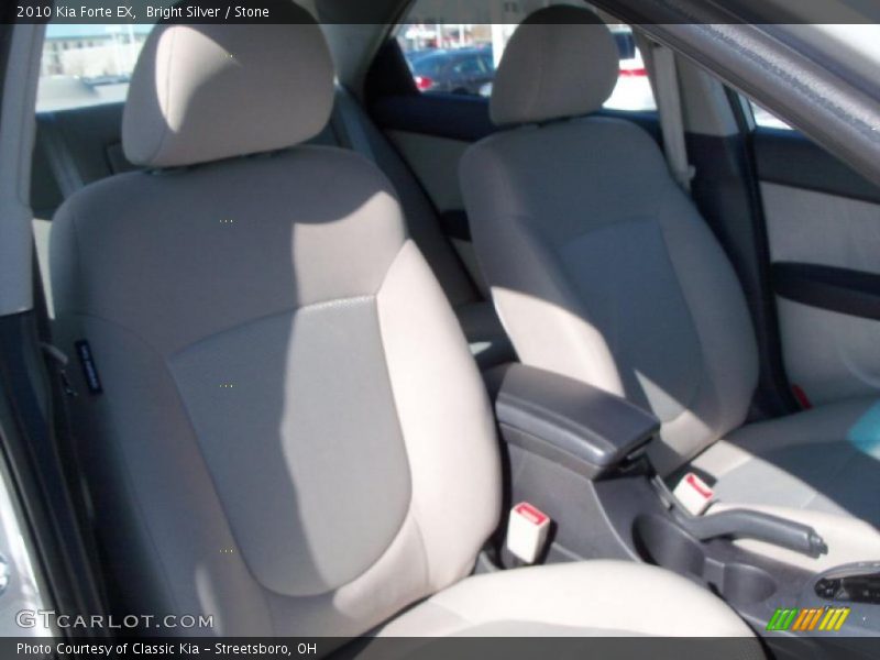 Bright Silver / Stone 2010 Kia Forte EX
