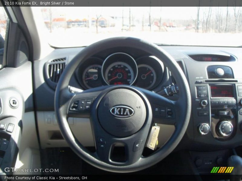 Bright Silver / Stone 2010 Kia Forte EX