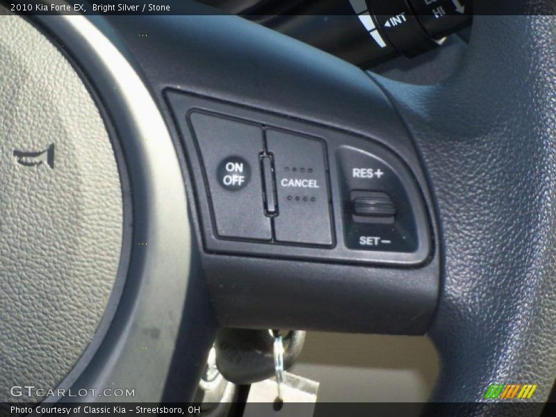 Bright Silver / Stone 2010 Kia Forte EX