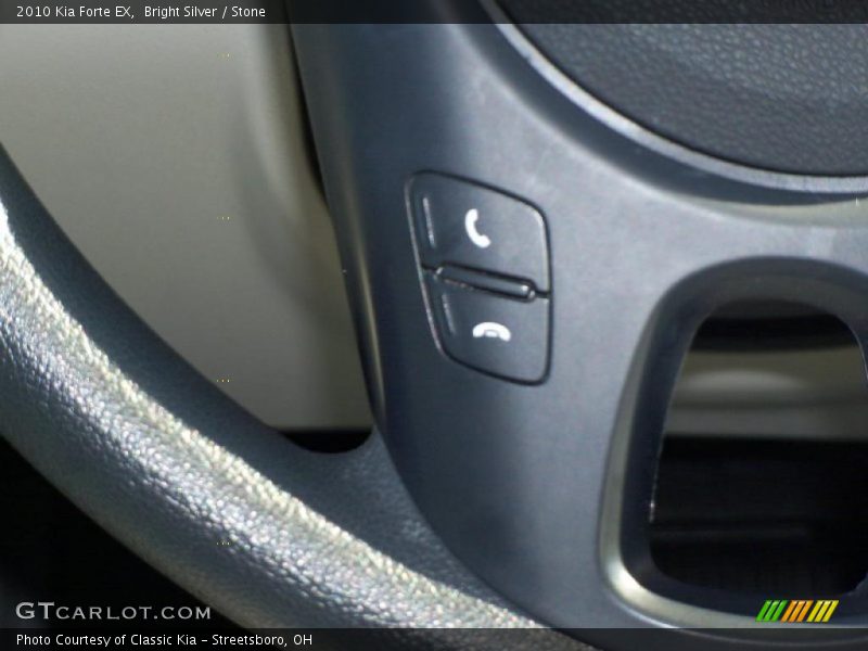 Bright Silver / Stone 2010 Kia Forte EX