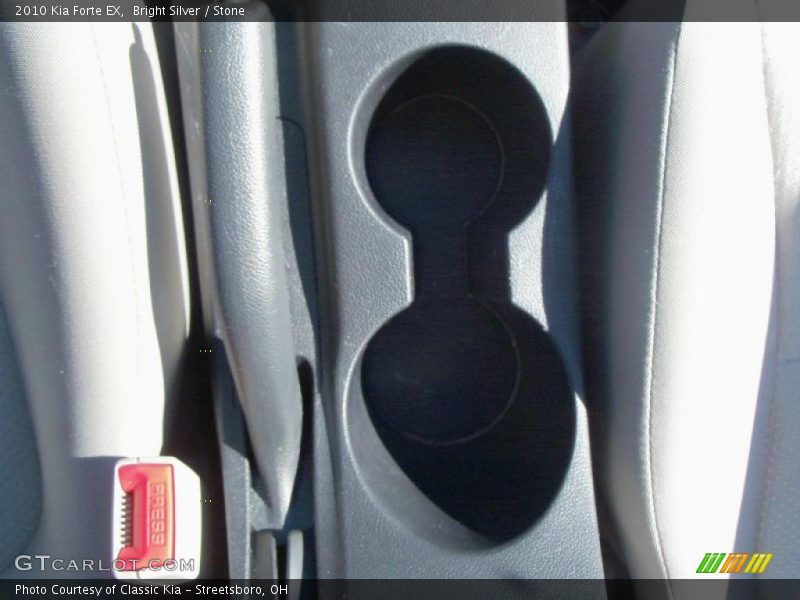 Bright Silver / Stone 2010 Kia Forte EX
