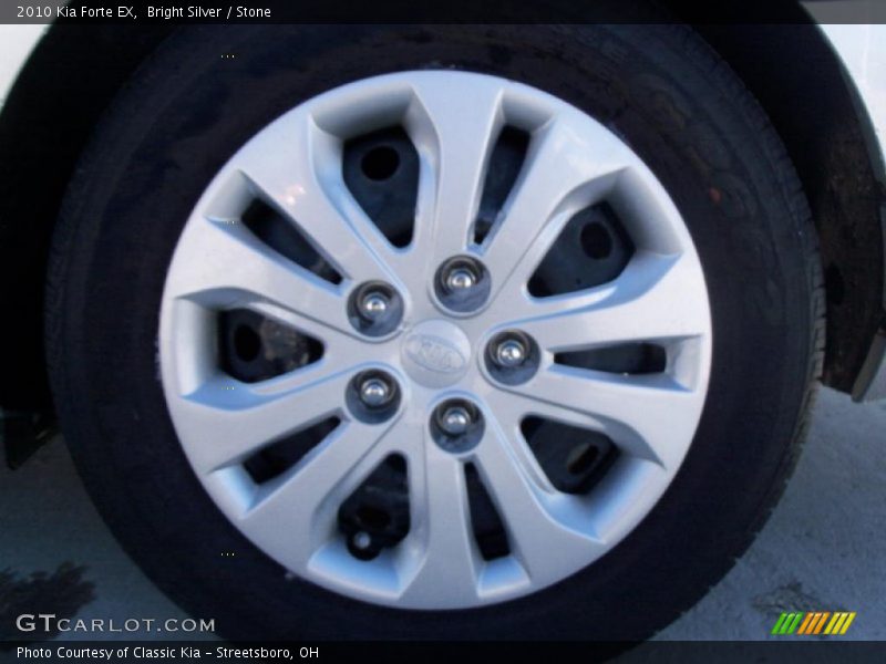 Bright Silver / Stone 2010 Kia Forte EX