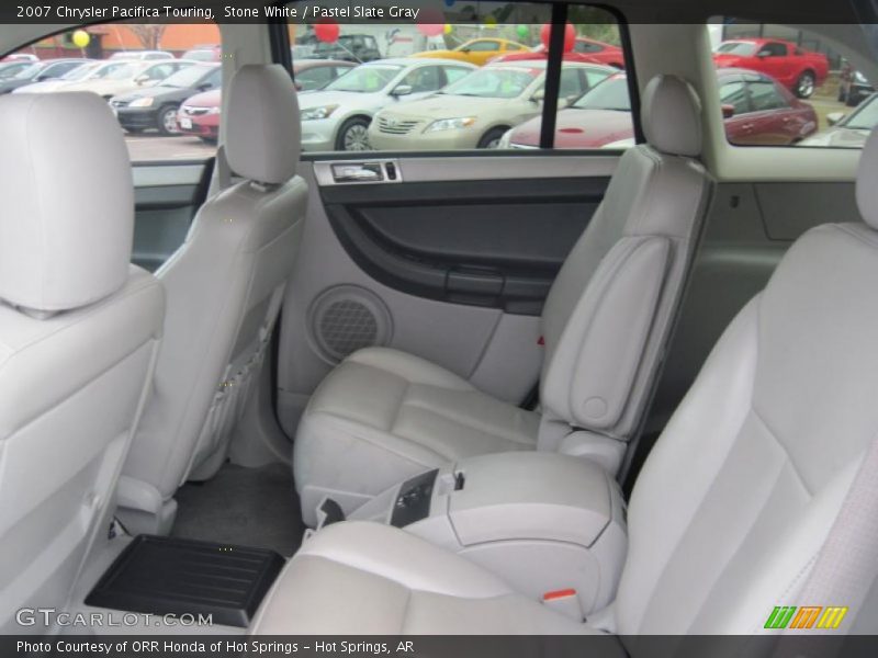 Stone White / Pastel Slate Gray 2007 Chrysler Pacifica Touring