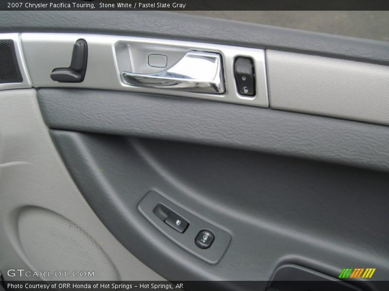 Stone White / Pastel Slate Gray 2007 Chrysler Pacifica Touring