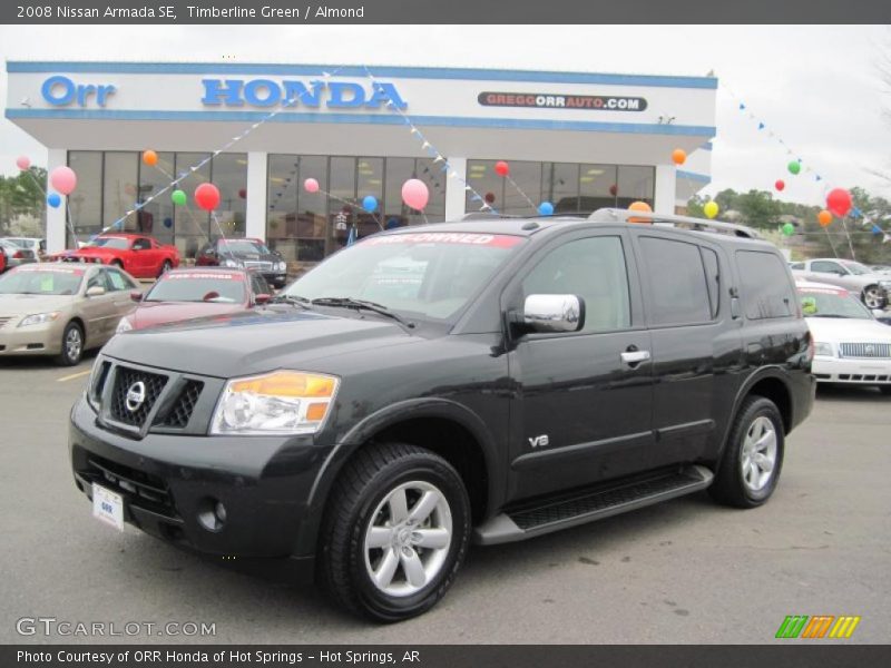 Timberline Green / Almond 2008 Nissan Armada SE