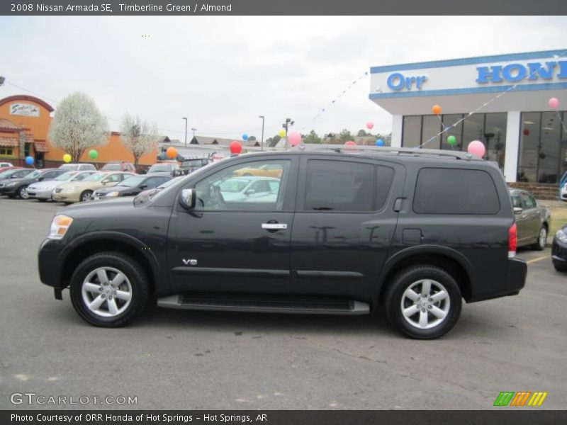 Timberline Green / Almond 2008 Nissan Armada SE