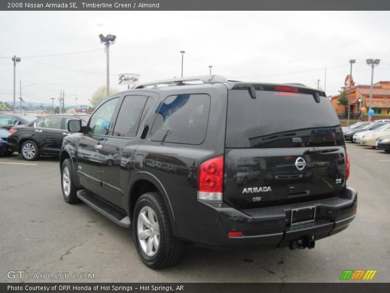 Timberline Green / Almond 2008 Nissan Armada SE